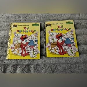 Sesame Street The Bunny Hop A Little Golden Book